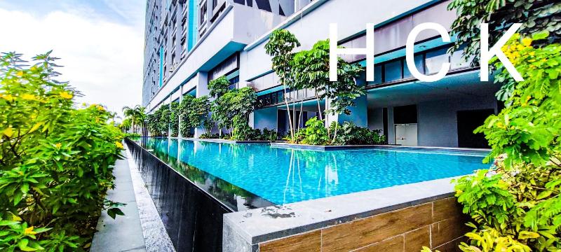 Luxury Balcony View at Trion KL by HCK — забронировать отель в Куала-Лумпуре