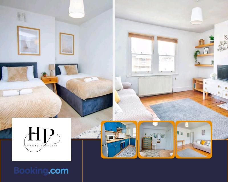 1 Bedroom Spacious Apartment By Harmony Serviced Apartments Near Central London Great Transport Link - Weekly & Monthly Stays Business Contractors Students — отель в Лондоне, Соединенное Королевство