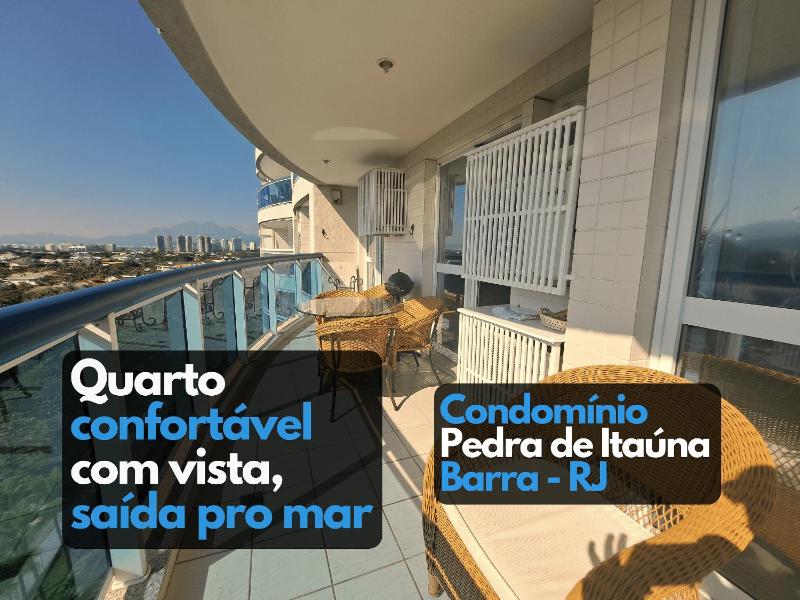 Quarto privativo em Apto Barra com Vista - com anfitriao — комфортный отель в Рио