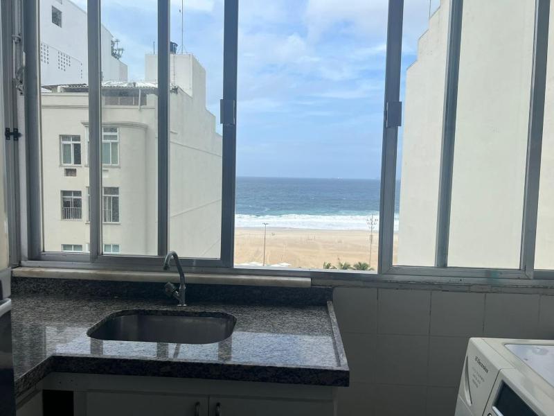 Deslumbrante Vista Mar na Praia de Copacabana — отель с удобным расположением в Рио
