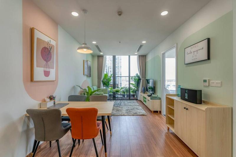 Modern, fully equipped and stunning city view 2BR Apt, 5m to PMH — отель с удобным расположением в Хошимине