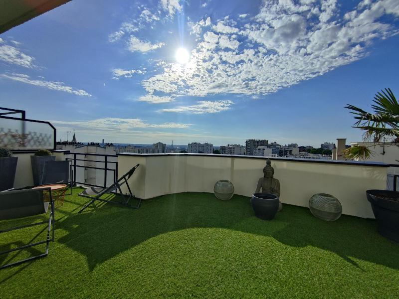 Appartement d'exception Paris 20eme, terrasse de 45m2, vue sur la Tour Eiffel — отель с удобствами в Париже