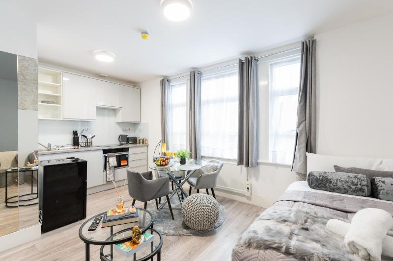 Newly refurbished Studio in Kensal green F — комфортный отель в Лондоне