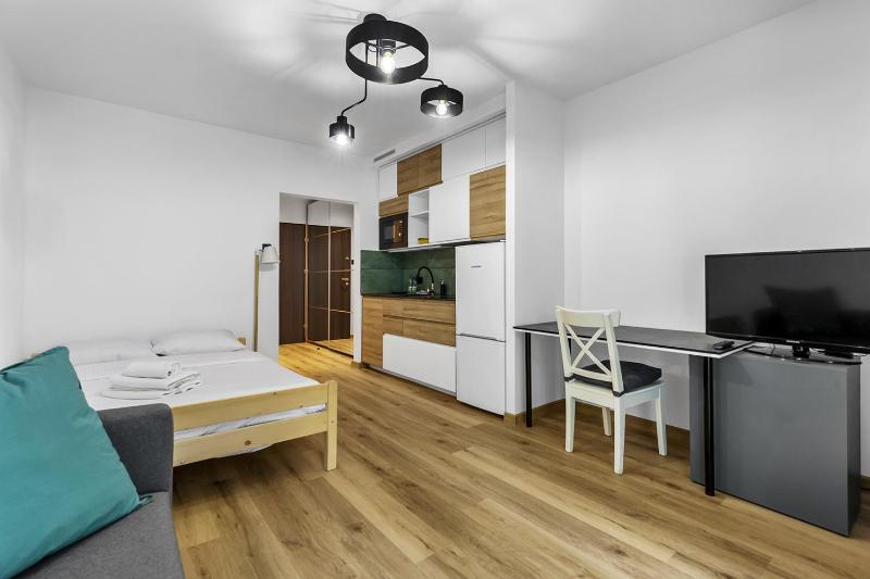 Park Moczydlo Comfort Studio — отель с удобствами в Варшаве