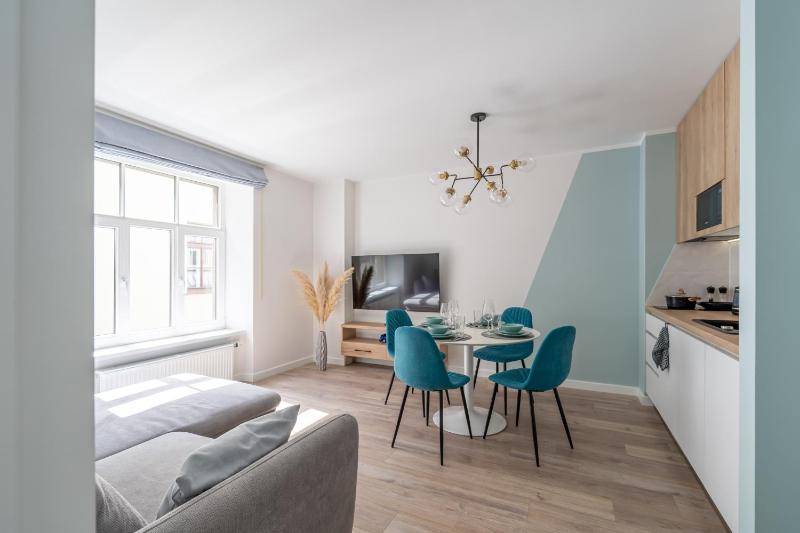Kaleju bright old town apartment — отель с удобным расположением в риге