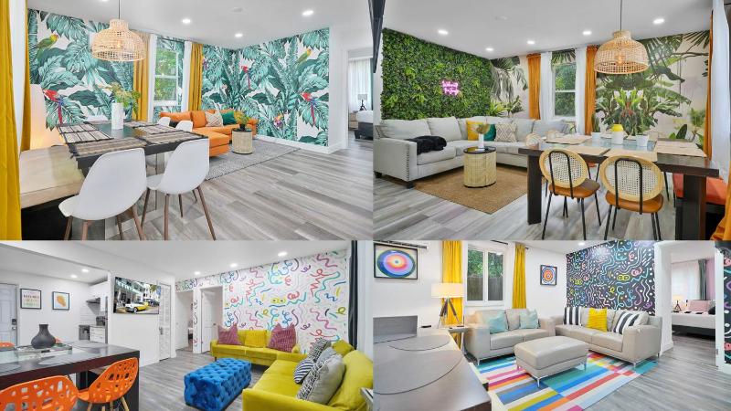 Цены на Vacay Spot Wynwood Fun 8 to 28 Guests 4 Kitchens 2 BBQ, Patio vibes, Prime LOC! 6 blocks away from Bars, Nite Clubs, Res, Shops в Майами