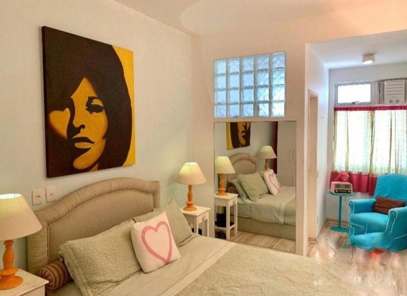 Apartamento na esquina da praia — забронировать отель в Рио