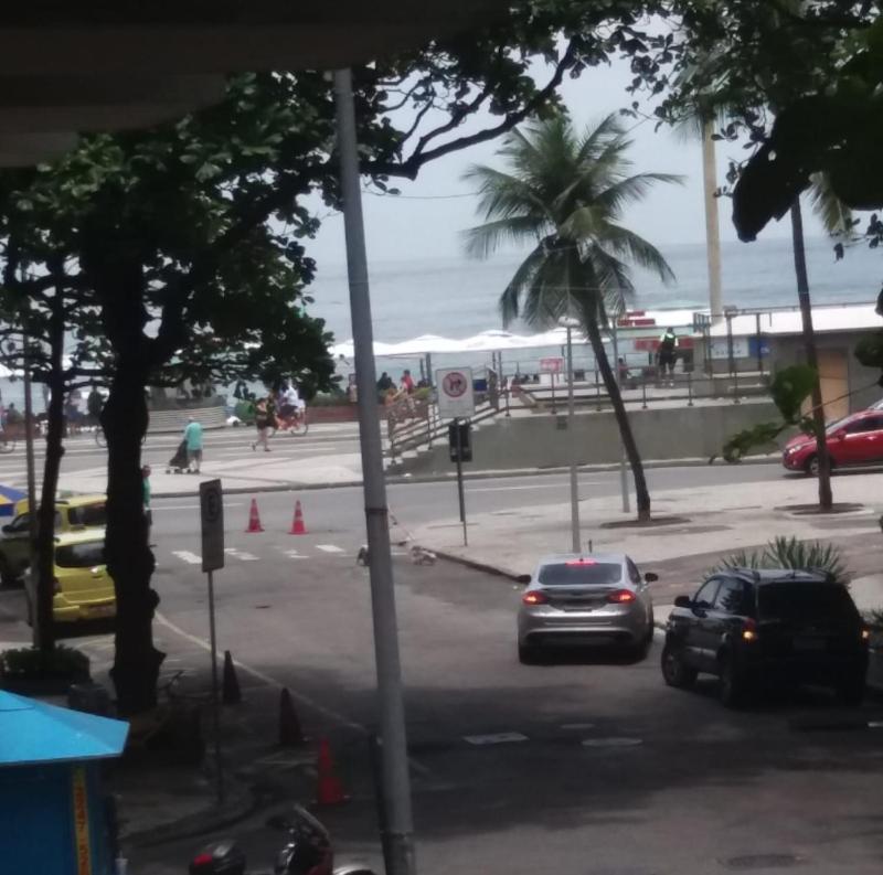Apartamento em Copacabana com vista para o mar — забронировать отель в Рио