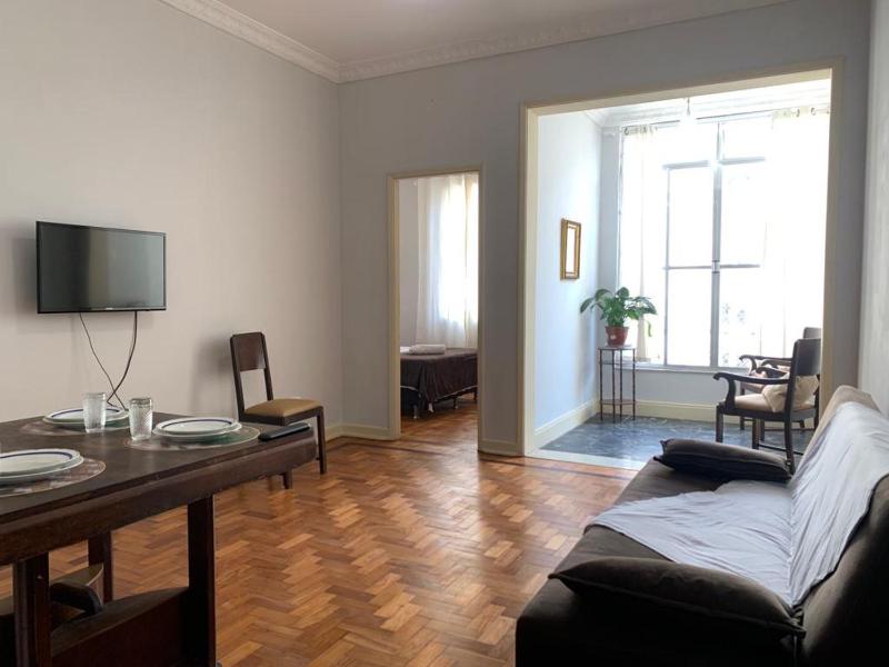 Apartamento 3 Quartos no posto 6 (Copacabana) — отель с удобствами в Рио