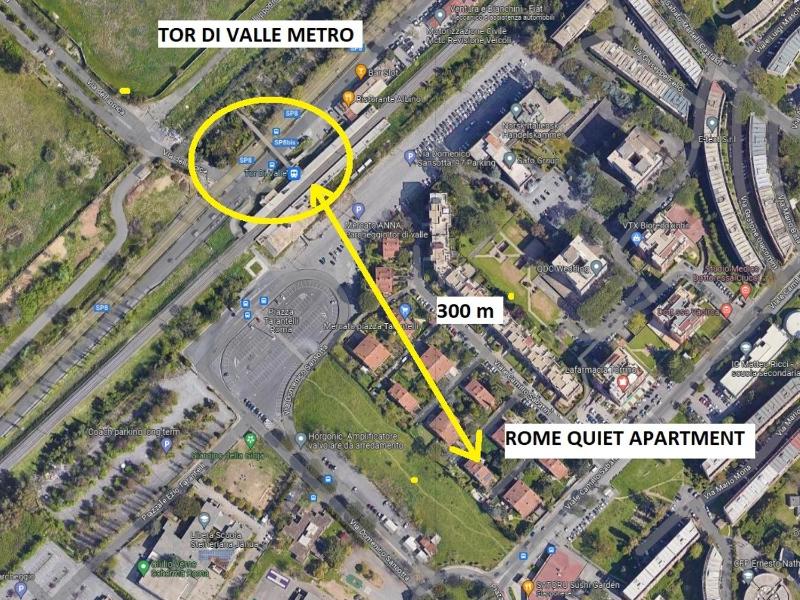 Quiet Apartment in Rome near Metro — отель с удобствами в Риме