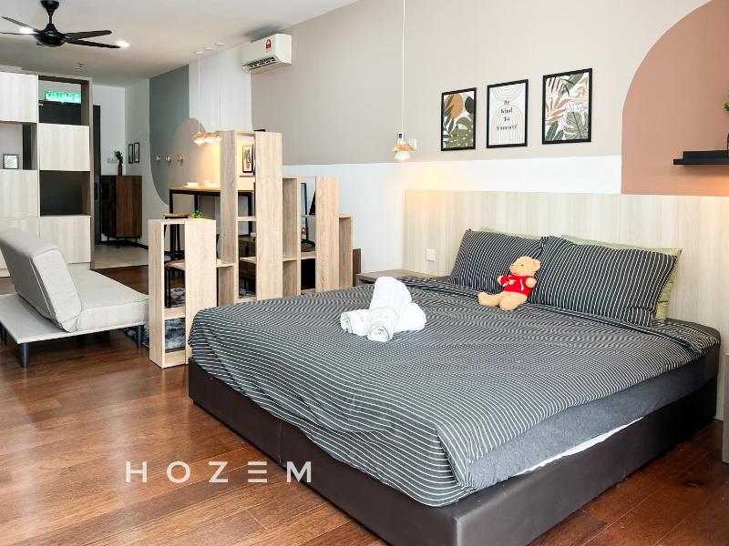 Queensville Comfort Style Studio/3PX Near EkoCheras — забронировать отель в Куала-Лумпуре