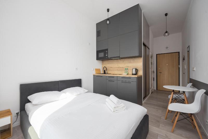 Modern Space Grey Studio — комфортный отель в Варшаве