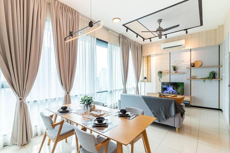 Luxurious OPUS KL Bukit Bintang Netflix-Games-WIFI — отель с удобствами в Куала-Лумпуре