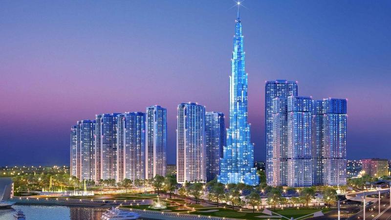 Vinhomes Central Park - Skyland Apartment Can Ho Dich Vu — отель с удобным расположением в Хошимине