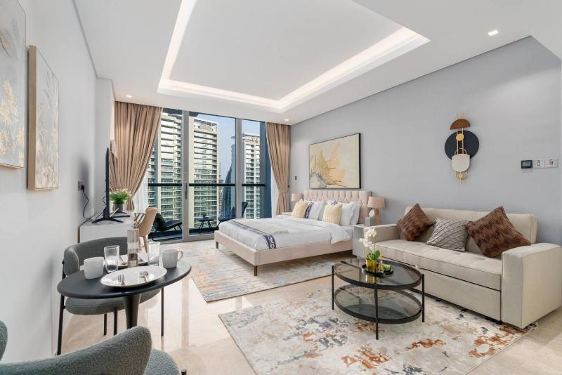 White Sage - Luxury Studio a Few Minutes Away From Dubai Mall — отель в Дубае, Объединенные Арабские Эмираты