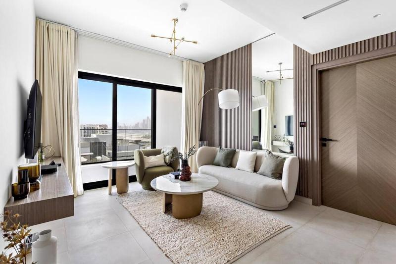 Stunning 2BR APT Binghatti Creek — отель в Дубае, Объединенные Арабские Эмираты