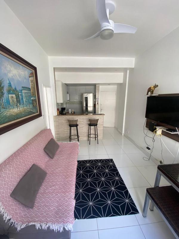 Quarto e sala na Rua Almirante Goncalves(Copacabana) — отель с удобствами в Рио