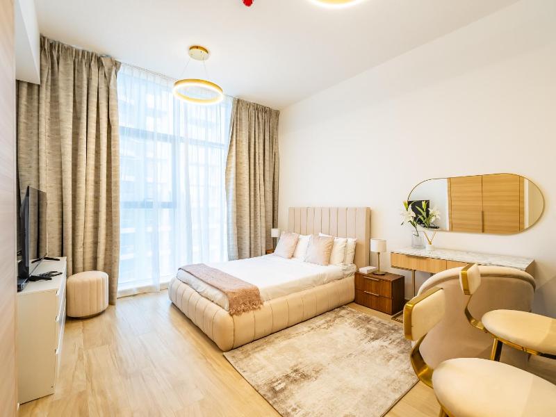 Comfy and stylish Studio in Regina Towers - JVC — отель с удобствами в Дубае