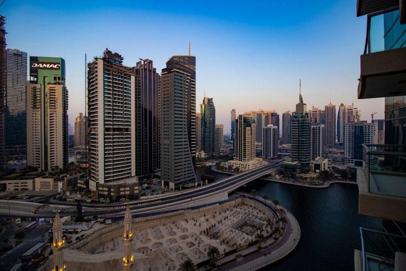 Park Island 1 Bed Blakely Tower-Dubai Marina — комфортный отель в Дубае