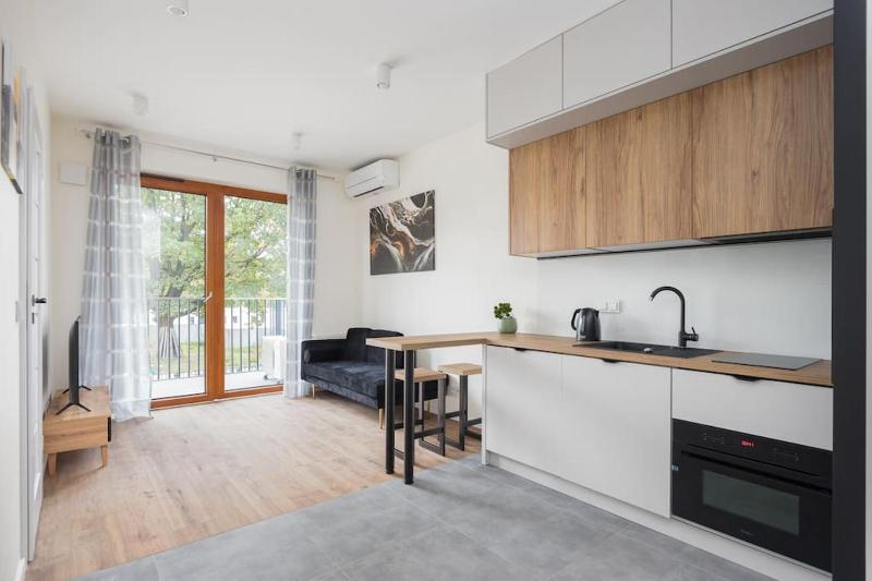 1-Bedroom Mokotow Apartment by ECRU WWA42 — забронировать отель в Варшаве
