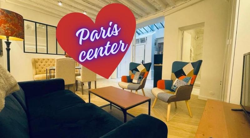 Charmant 2 pieces Paris centre — отель с удобствами в Париже