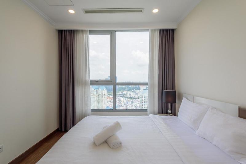 Vinhome Central Park Nice View Free Gym and Pool — забронировать отель в Хошимине