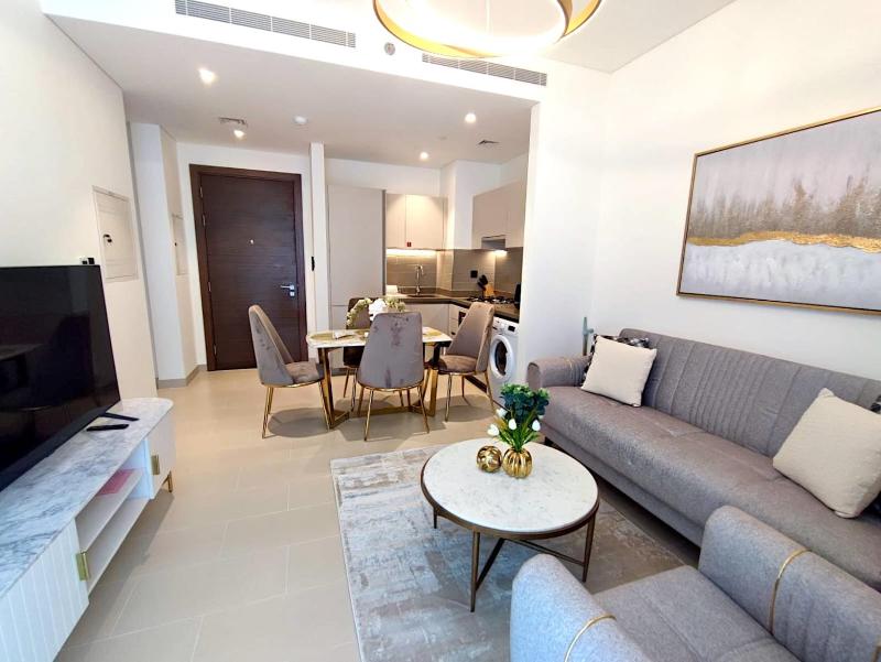New 1 bedroom in Sobha - Community View — отель в Дубае, Объединенные Арабские Эмираты