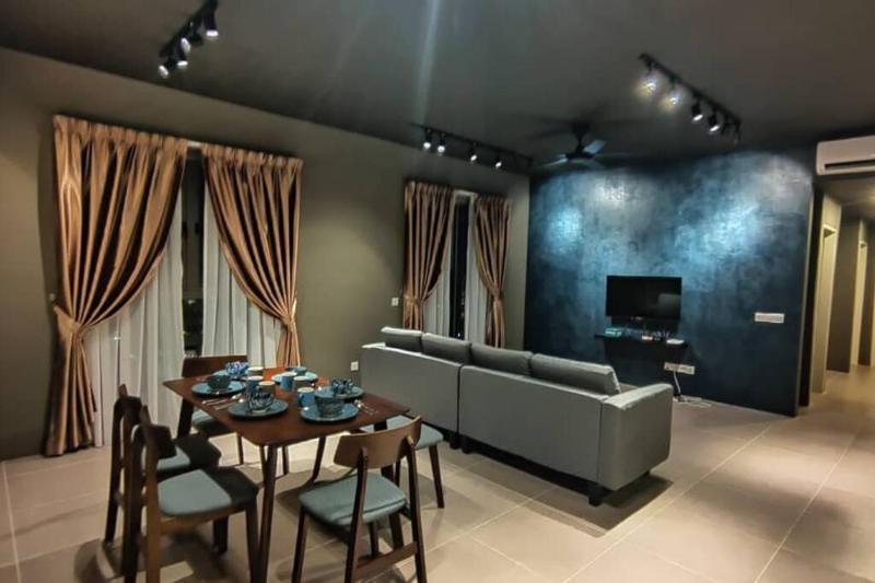 KL Centre Kepong (MRT)4Pax Wi-fi TvBox City View — комфортный отель в Куала-Лумпуре