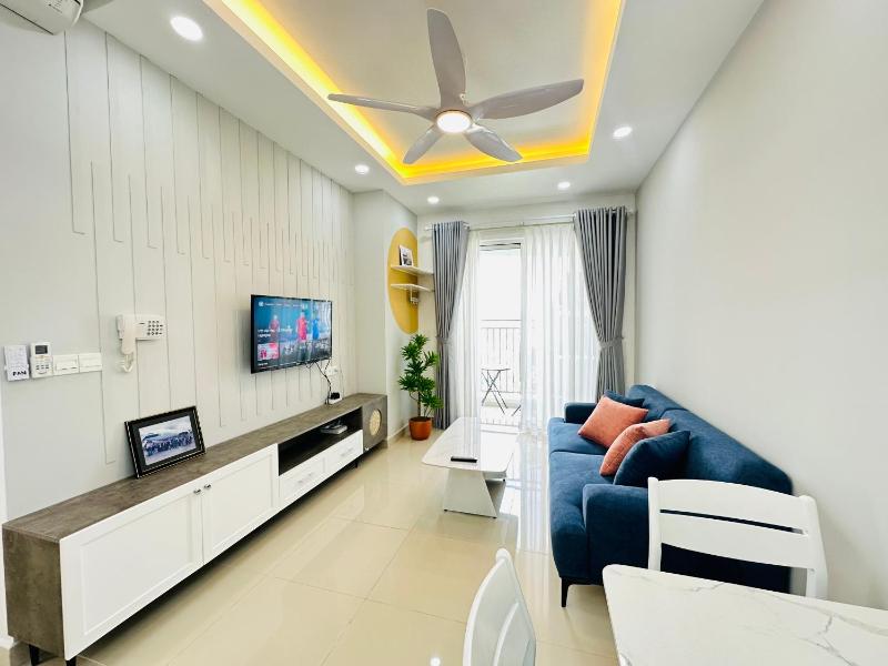 Can ho Sunrise City view 2 phong ngu, 76m2, Gym & ho boi free, lau cao, view quan 1 — комфортный отель в Хошимине