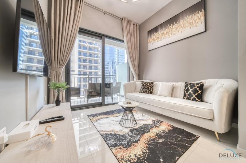 Modern 1BR at DAMAC Zada Tower Business Bay by Deluxe Holiday Homes — отель с удобствами в Дубае