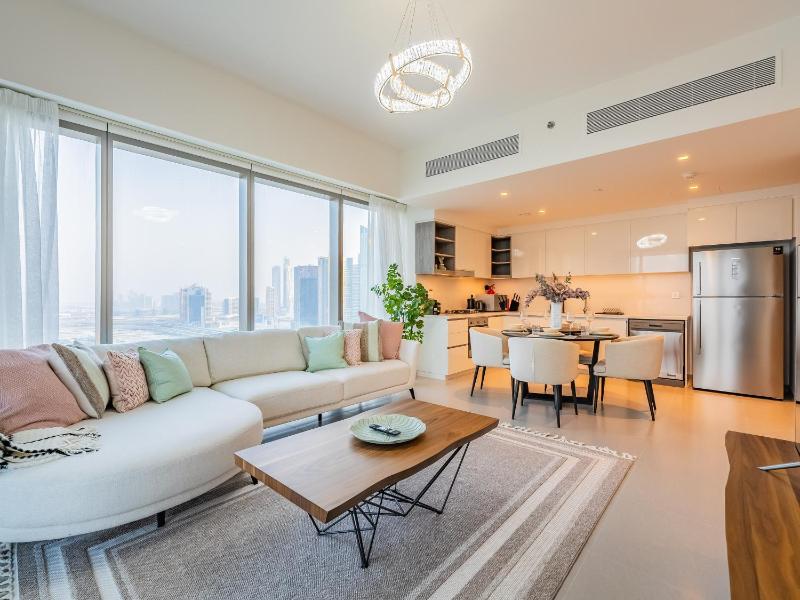 Spectacular 2BR in Downtown Views II — отель с удобствами в Дубае