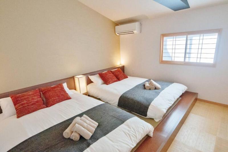 Osaka Matsuyamachi Shinsaibashi-1.6KM 4ppl House huihe — забронировать отель в Осаке