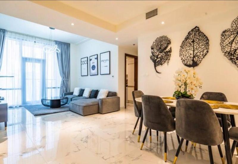 Amna tower with a beautiful view and a chic style — отель с удобствами в Дубае