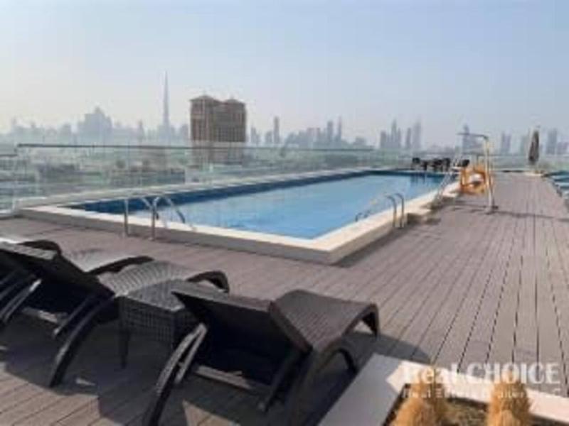 Studio apartment 60 sqm skyline veiw — отель с удобствами в Дубае