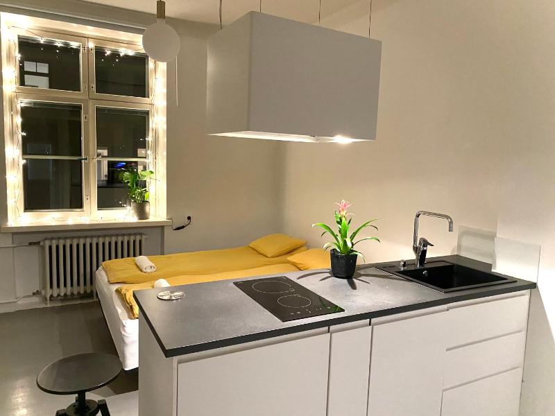 Design studio in Punavuori — отель с удобным расположением в Хельсинки