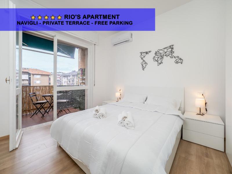 NAVIGLI new luxury apartment PET FRIENDLY FREE PARKING with terrace — отзывы гостей и цены