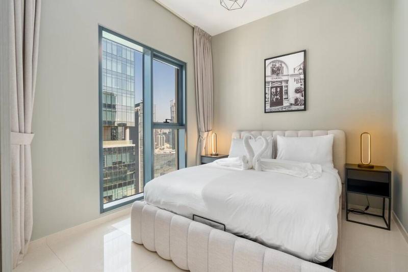 1 Bedroom in Zada Tower - Business Bay - Dubai — отель с удобствами в Дубае