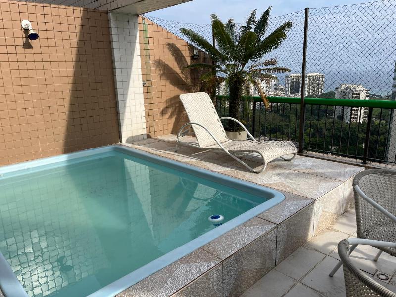 Cobertura com linda vista mar . — комфортный отель в Рио