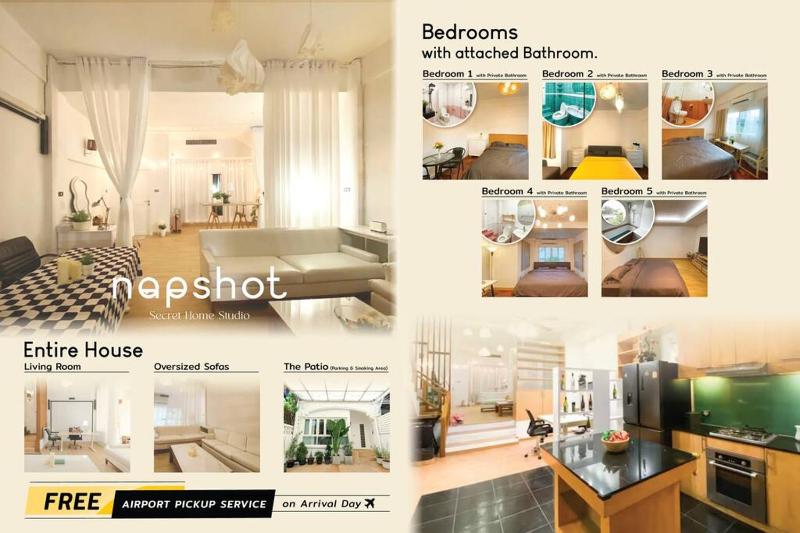 Huge Living Room + 5 bedrooms with Private baths — отель с удобным расположением в Бангкоке