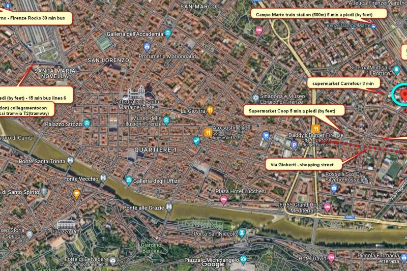 Dora's House Firenze — забронировать отель в Флоренции