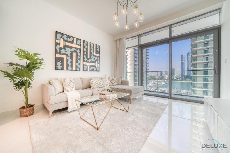 Gorgeous 2BR at Beach Vista Tower 1 Emaar Beachfront Dubai Marina by Deluxe Holiday Homes — комфортный отель в Дубае