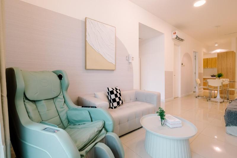 Nordic Design 2BR Premium Suite, near Desa ParkCity, KL — отель с удобствами в Куала-Лумпуре