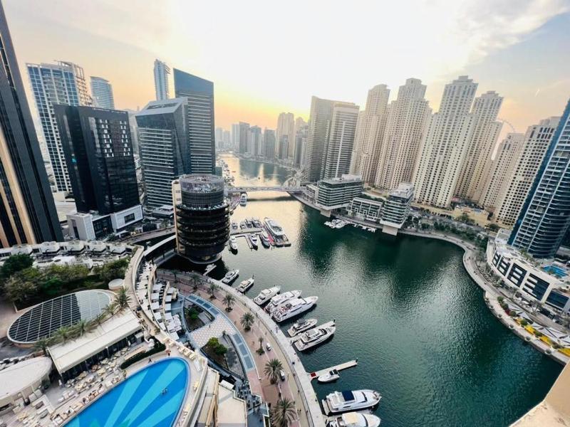 Luxury Address Res Dubai Marina 1BR d Frank&Frank — комфортный отель в Дубае