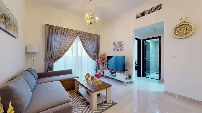 Primestay - G24 Tower 1BR plus Maids in JVC — отель с удобным расположением в Дубае