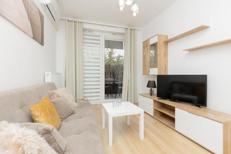 Apartment with AC Warsaw Mokotow Business Centre by Renters — забронировать отель в Варшаве