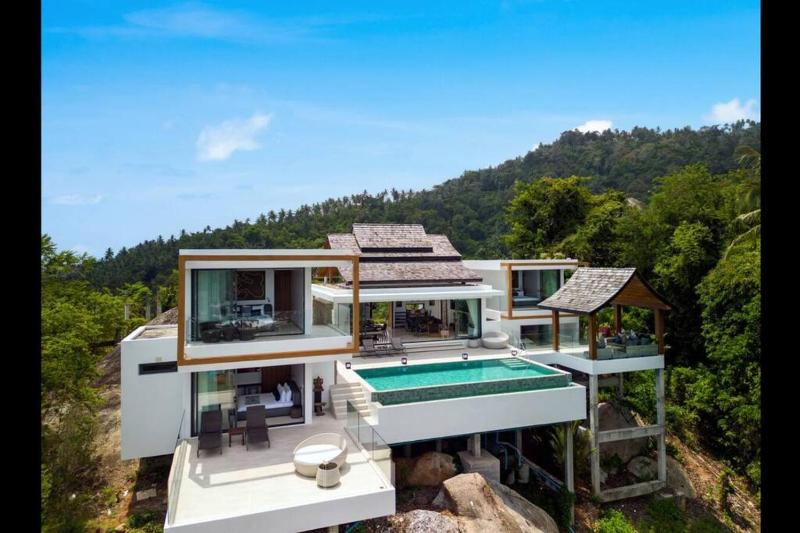 VILLA Jasmine Ariya 4-bedroom sea view villa/private infinity pool/Lamai Beach — отель в Кохе, Таиланд