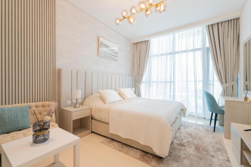Luxury Studio, Seven Palm Residence-Palm Jumeirah — отель с удобным расположением в Дубае