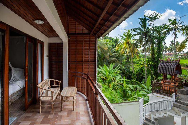 2BDR Villa on the River Bank with Rice Field View - 1 — комфортный отель в Убуде