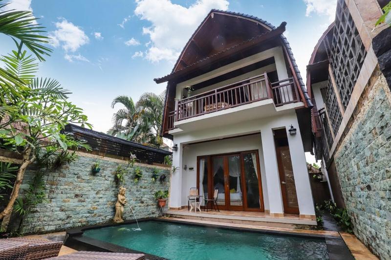 2BDR Villa on the River Bank with Rice Field View - 2 — забронировать отель в Убуде