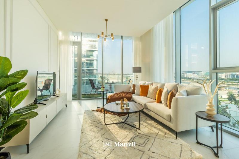 Manzil - 1BR District One Residences with Beach & Lagoon Access — отель в Дубае, Объединенные Арабские Эмираты